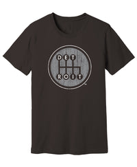 Shifter Distressed Brown Shirt