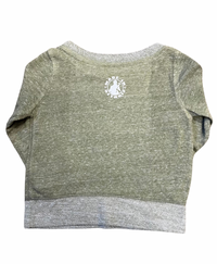 Infant Michigan Roots Heather Olive Long Sleeve
