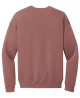 Unisex Detroit Tail Script Mauve Crewneck