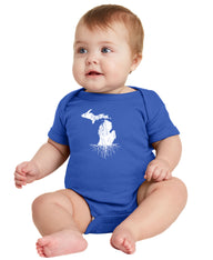 Infant Michigan Roots Onesies