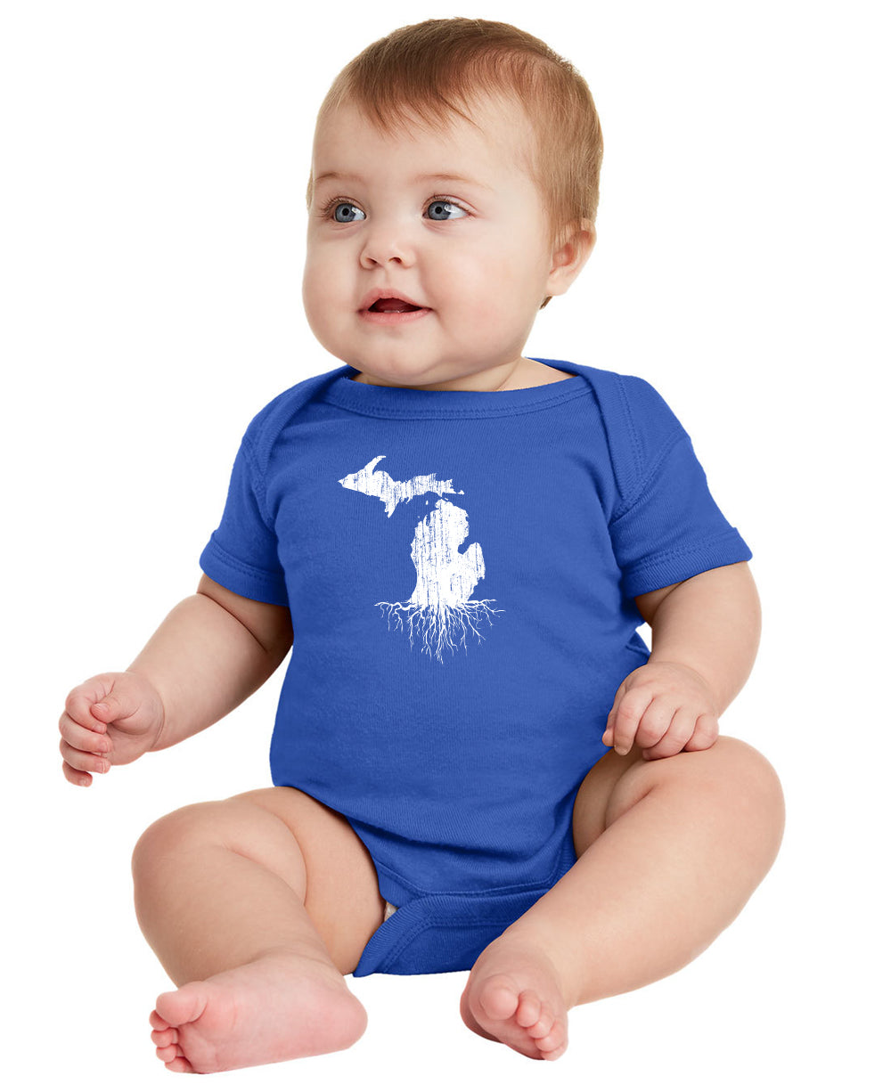 Infant Michigan Roots Onesies