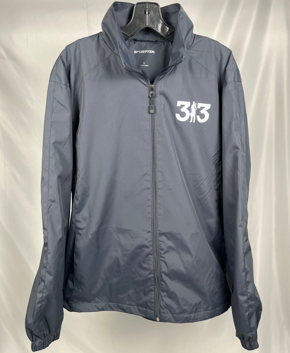 (1 of 1) 313 Grey Zip Up - LARGE