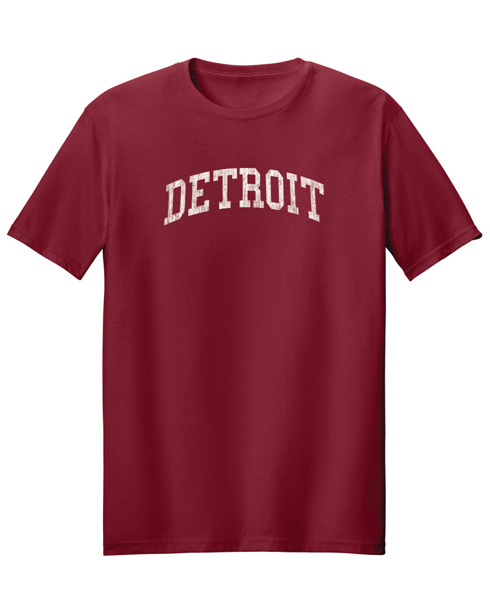 Detroit Arch Maroon Shirt