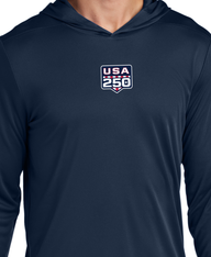 USA 250 Long Sleeve UV Hoodie