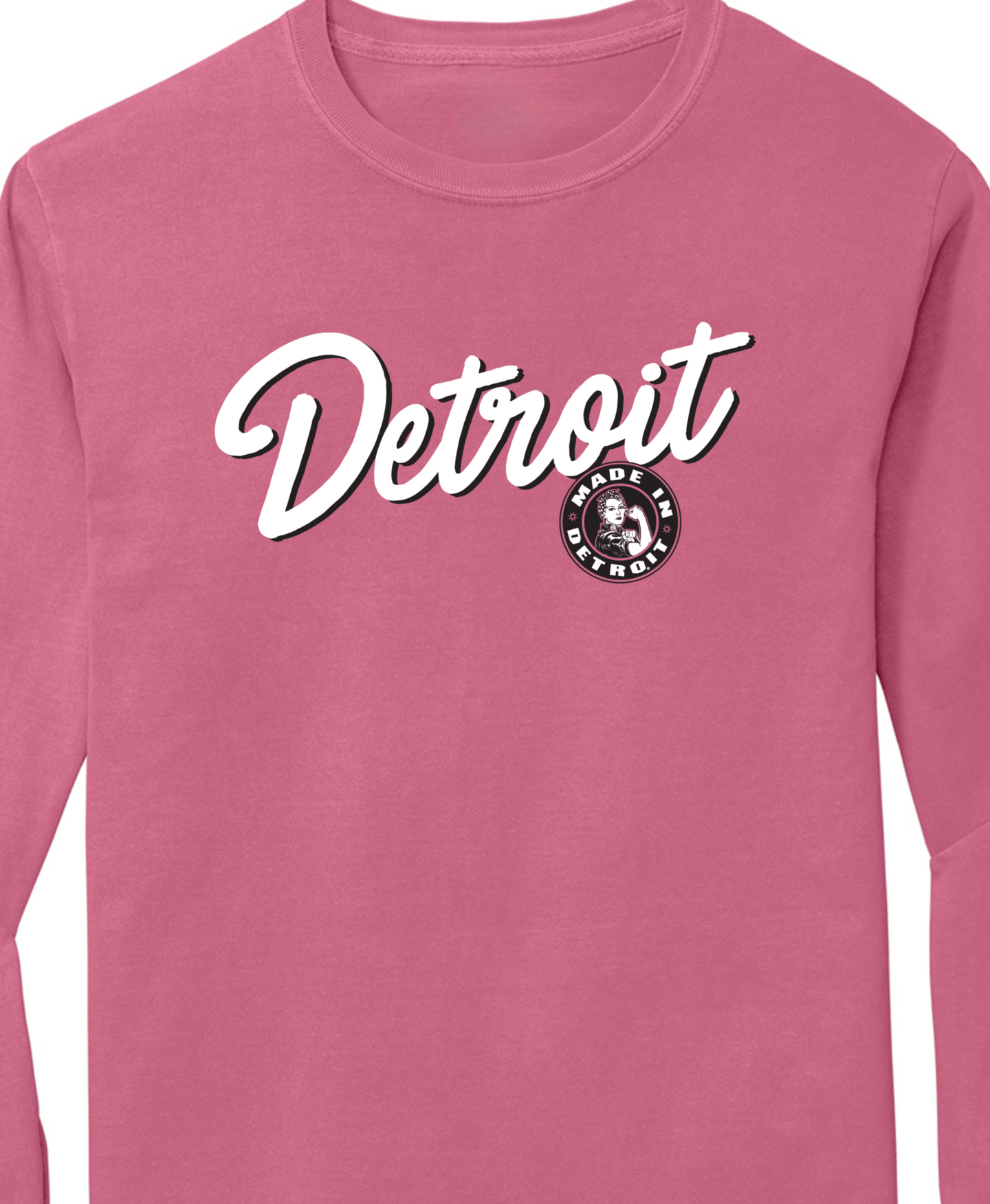 Detroit Rosie Script Heavyweight Long Sleeve