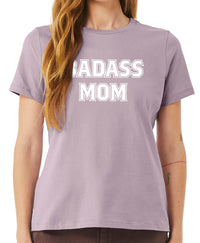 Badass Mom Light Violet Shirt