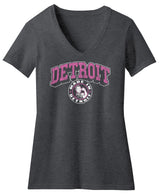 Rosie Arch Madness Heather Charcoal V-Neck