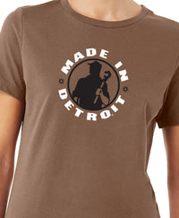 Ladies MID Vintage Brown Shirt