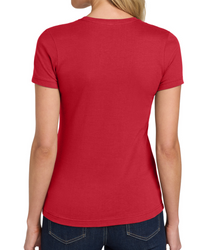Ladies MID Red Shirt