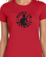 Ladies MID Red Shirt