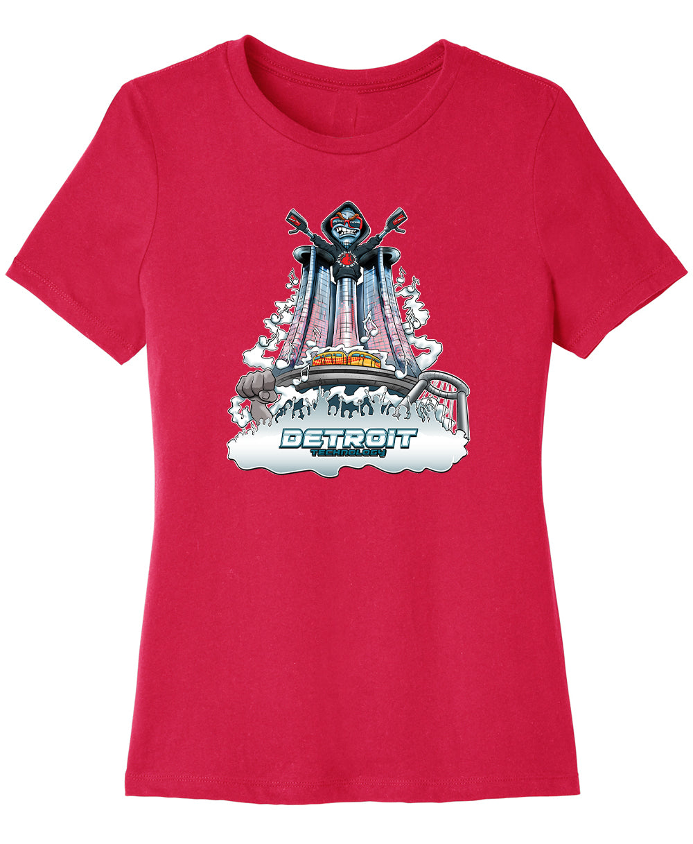 Ladies DJ Ren Cen Shirt