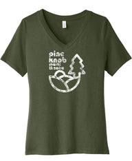 Ladies Pine Knob V-Neck
