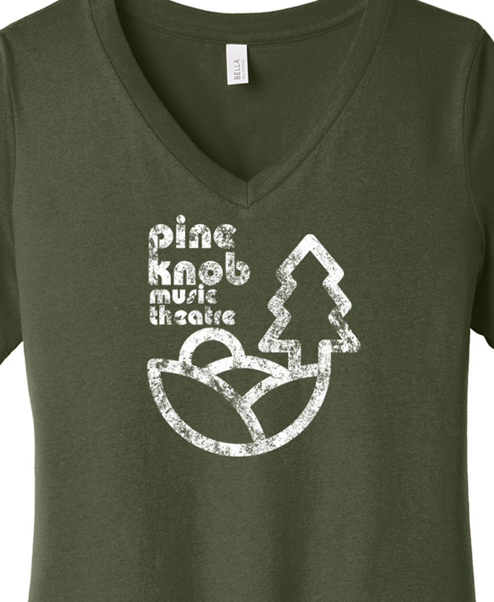 Ladies Pine Knob V-Neck