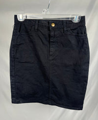 (1 of 1) Vintage MID Black Jean Skirt - MEDIUM