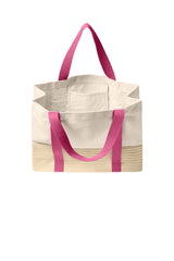 MID Tie Dye Straw Market Tote