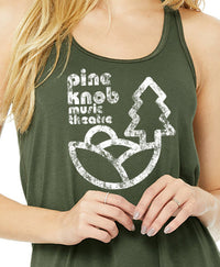 Ladies Pine Knob Flowy Racerback Tanks