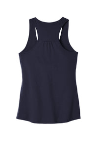 Ladies MID Motor City Girl Navy Racerback Tank