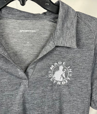NEW (1 of 1) Ladies Silver MID Grey Polo - MEDIUM
