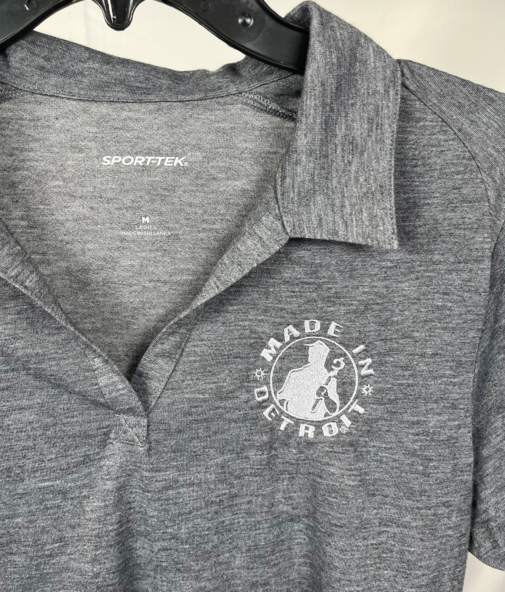 NEW (1 of 1) Ladies Silver MID Grey Polo - MEDIUM
