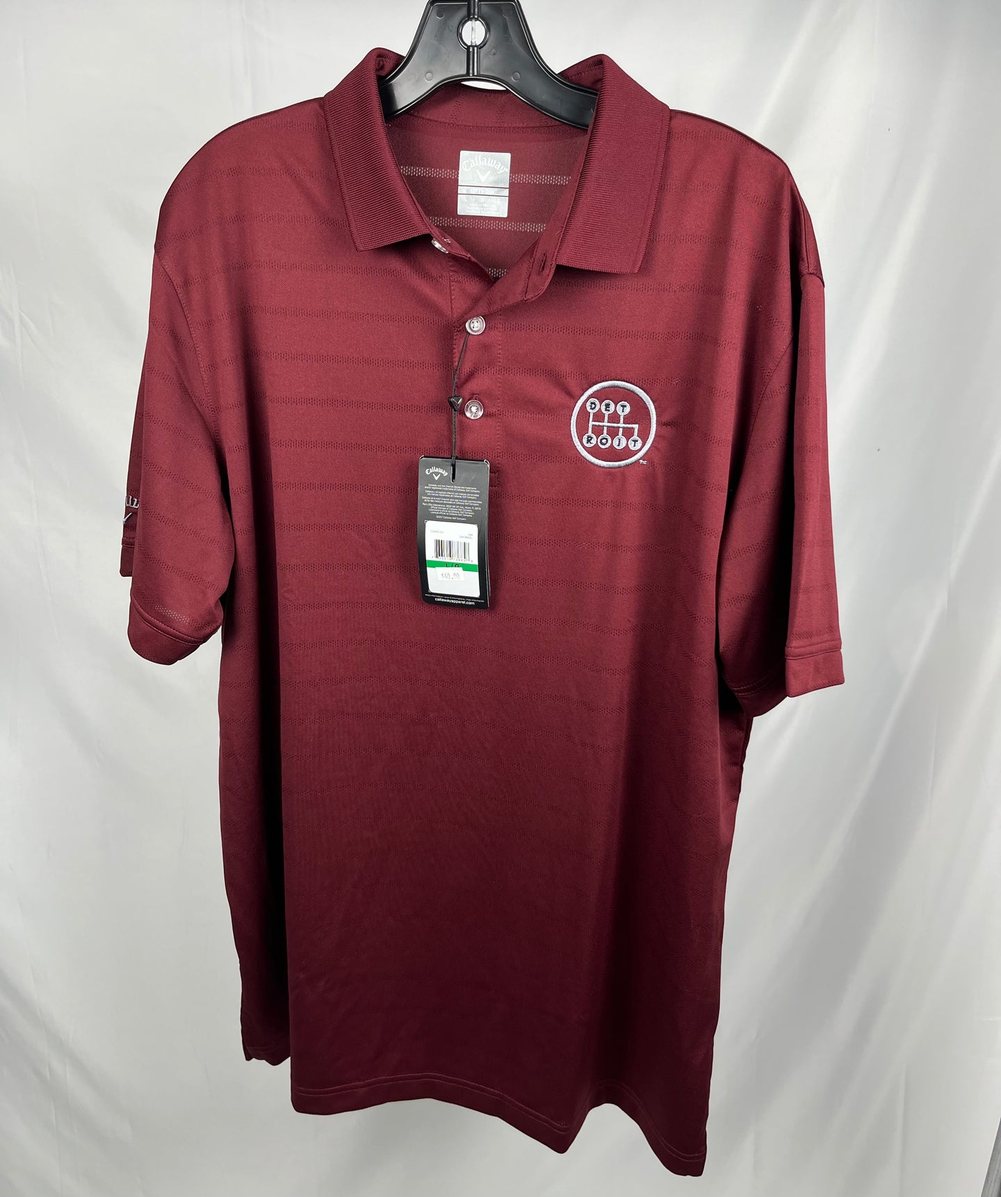 (1 of 1) Shifter Maroon Polo - LARGE
