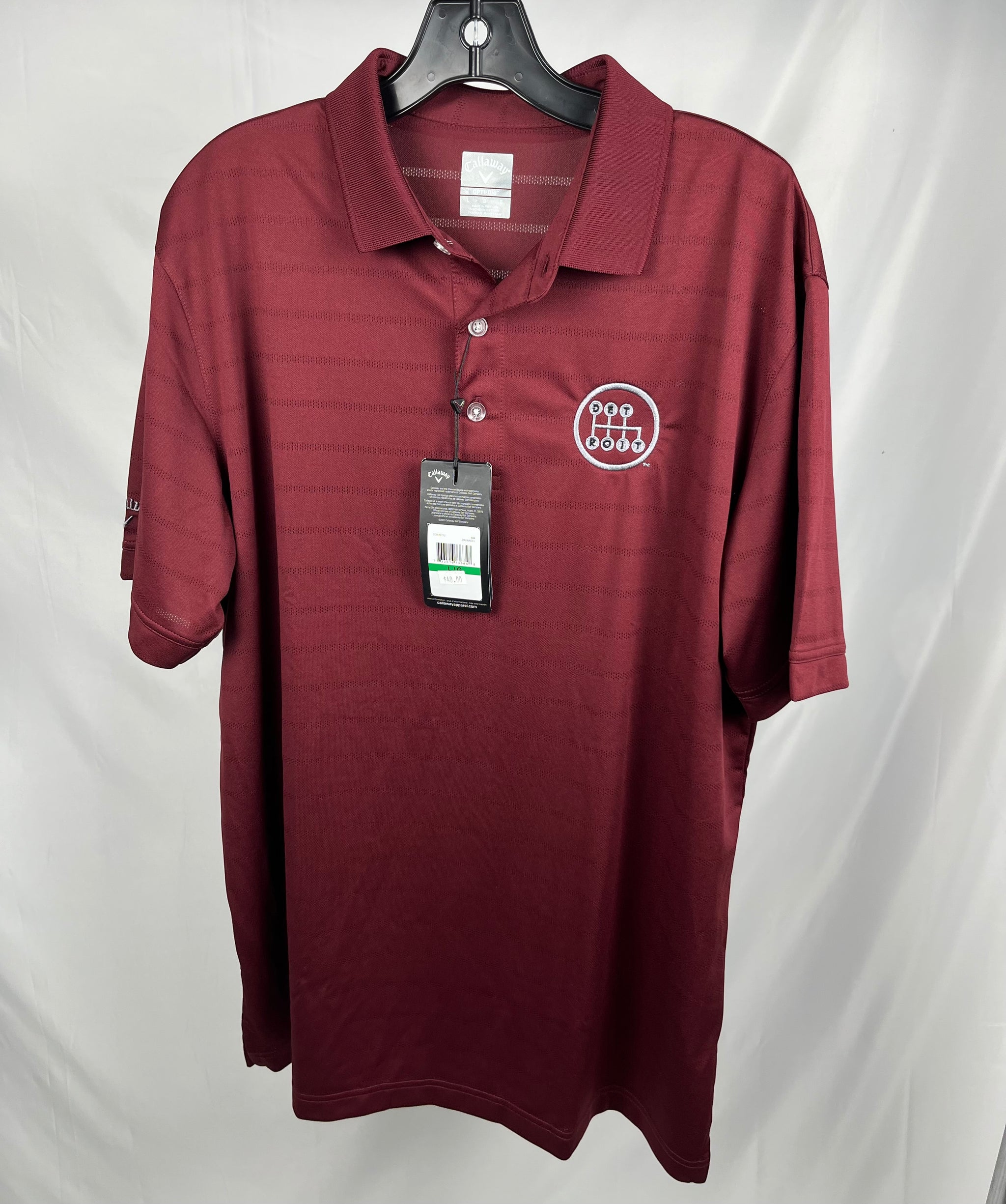(1 of 1) Shifter Maroon Polo - LARGE