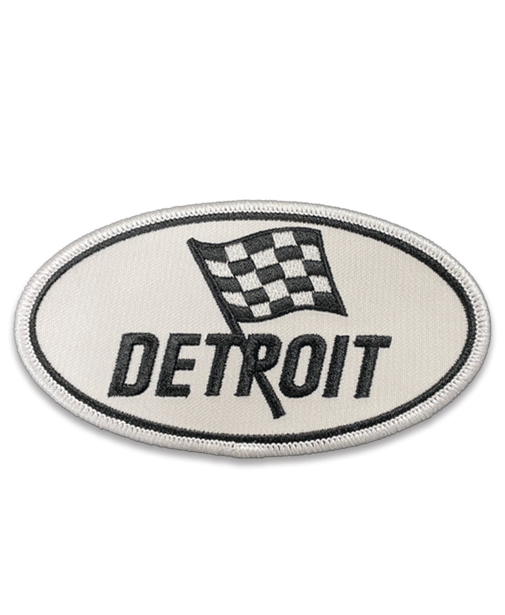 Detroit Oval Patches