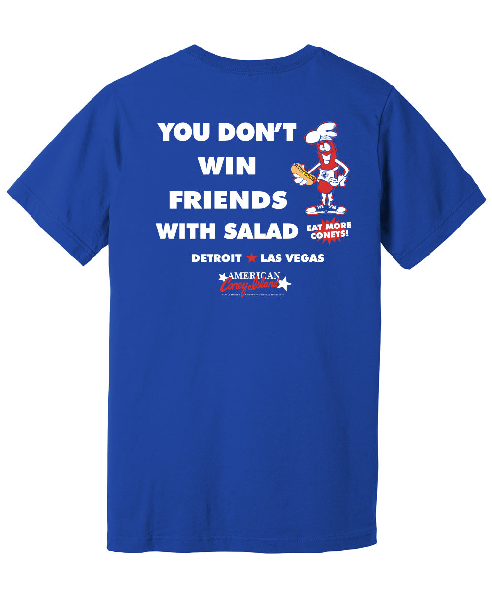 American Coney Island Blue Tee