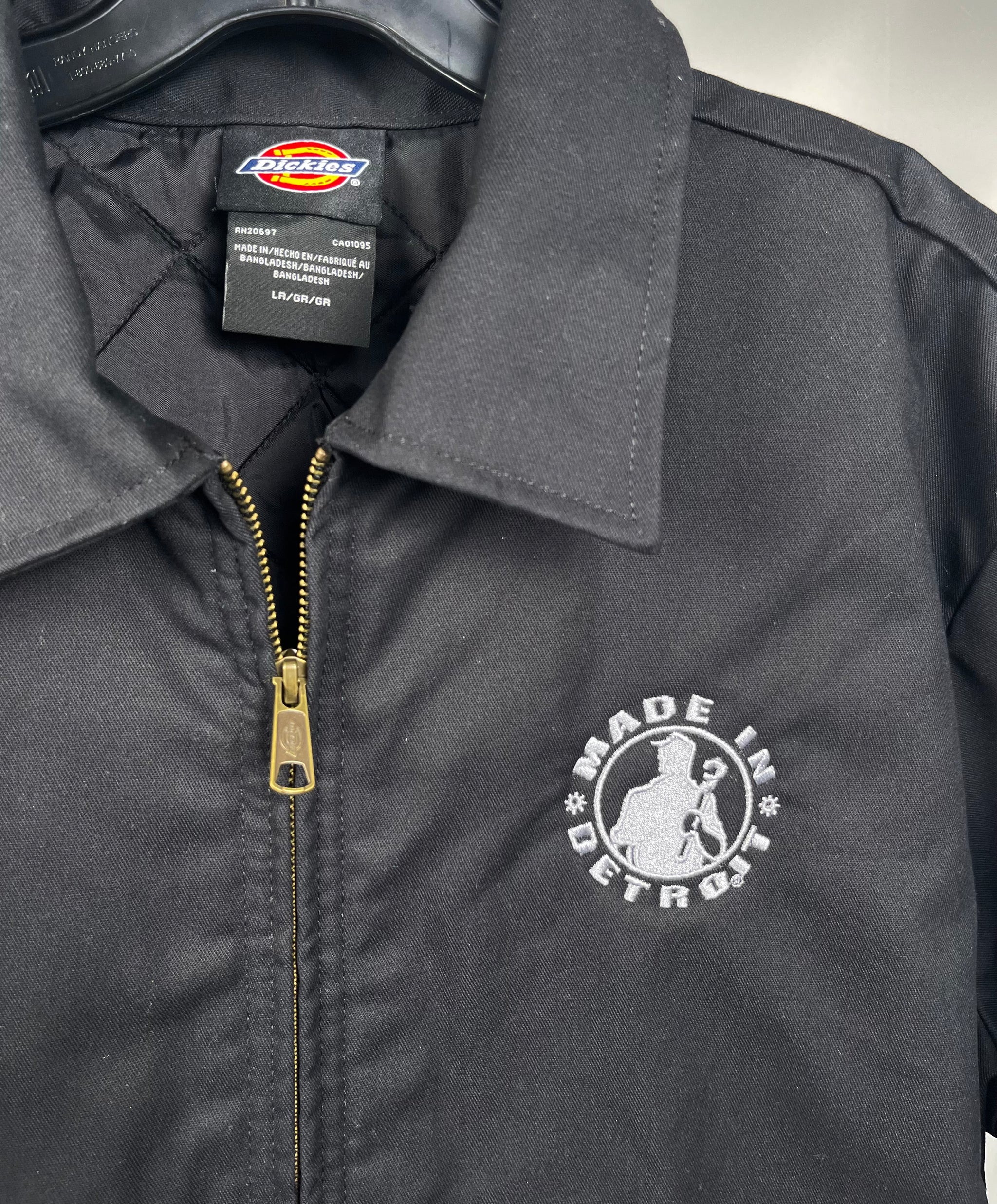 NEW (1 of 1) Silver MID Black Mechanics Jacket - LARGE