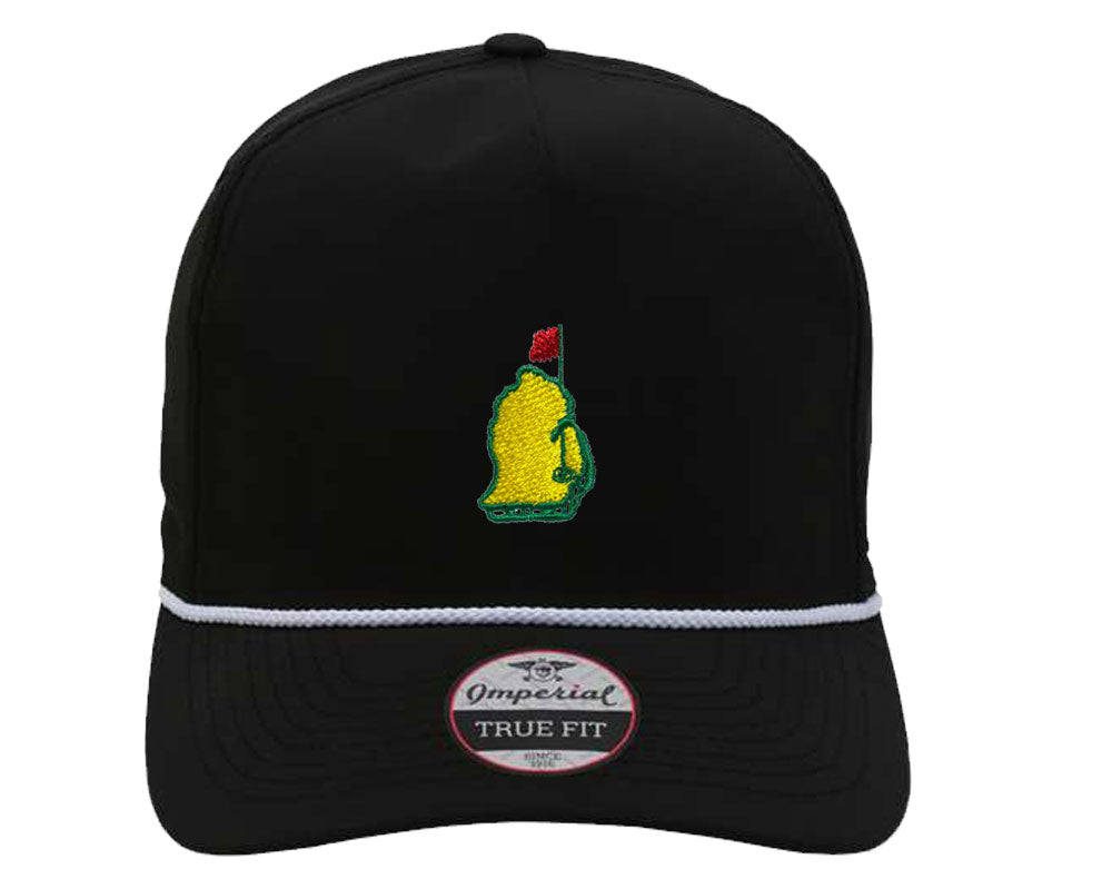 Mitten Flag 5 Panel w/ Braid Snapback