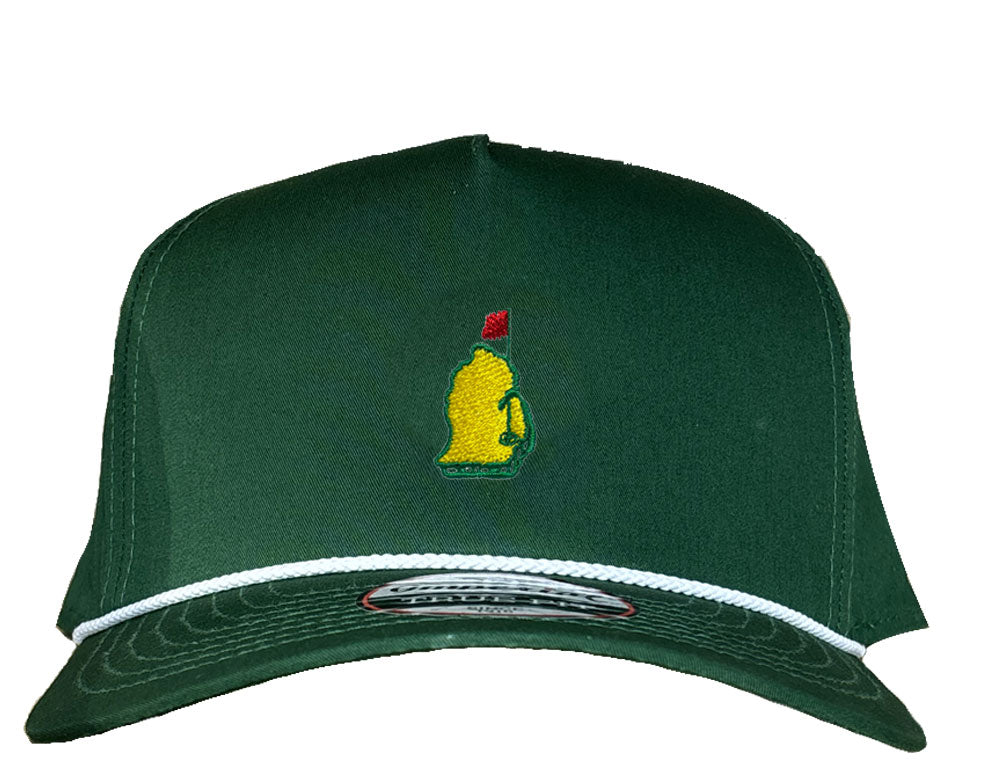 Mitten Flag 5 Panel w/ Braid Snapback