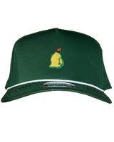 5 Panel Mitten Flag w/ Braid Snapback