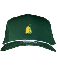 5 Panel Mitten Flag w/ Braid Snapback