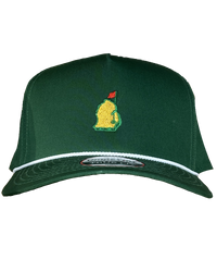 5 Panel Mitten Flag w/ Braid Snapback