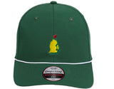 Mitten Flag 6 Panel w/ Braid Snapback