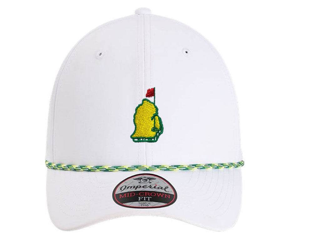 Mitten Flag 6 Panel w/ Braid Snapback