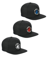 MID Black Snap Back Hat