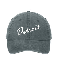 Detroit Script Dad Hat