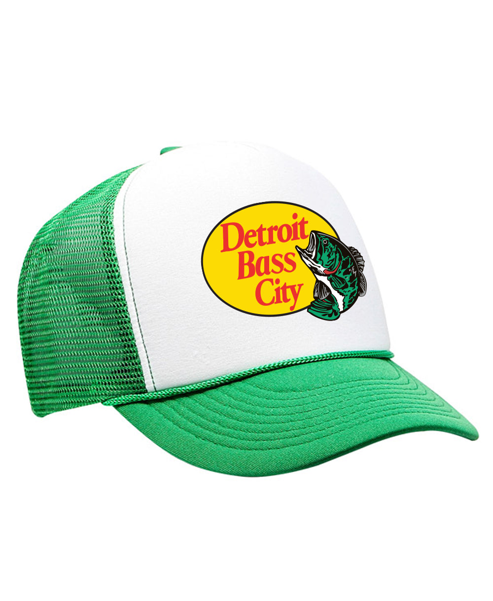 Detroit Bass City Two Tone Foam Trucker