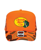 Detroit Bass City Two Tone Foam Trucker