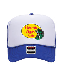 Detroit Bass City Two Tone Foam Trucker
