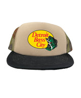 Detroit Bass City Two Tone Foam Trucker