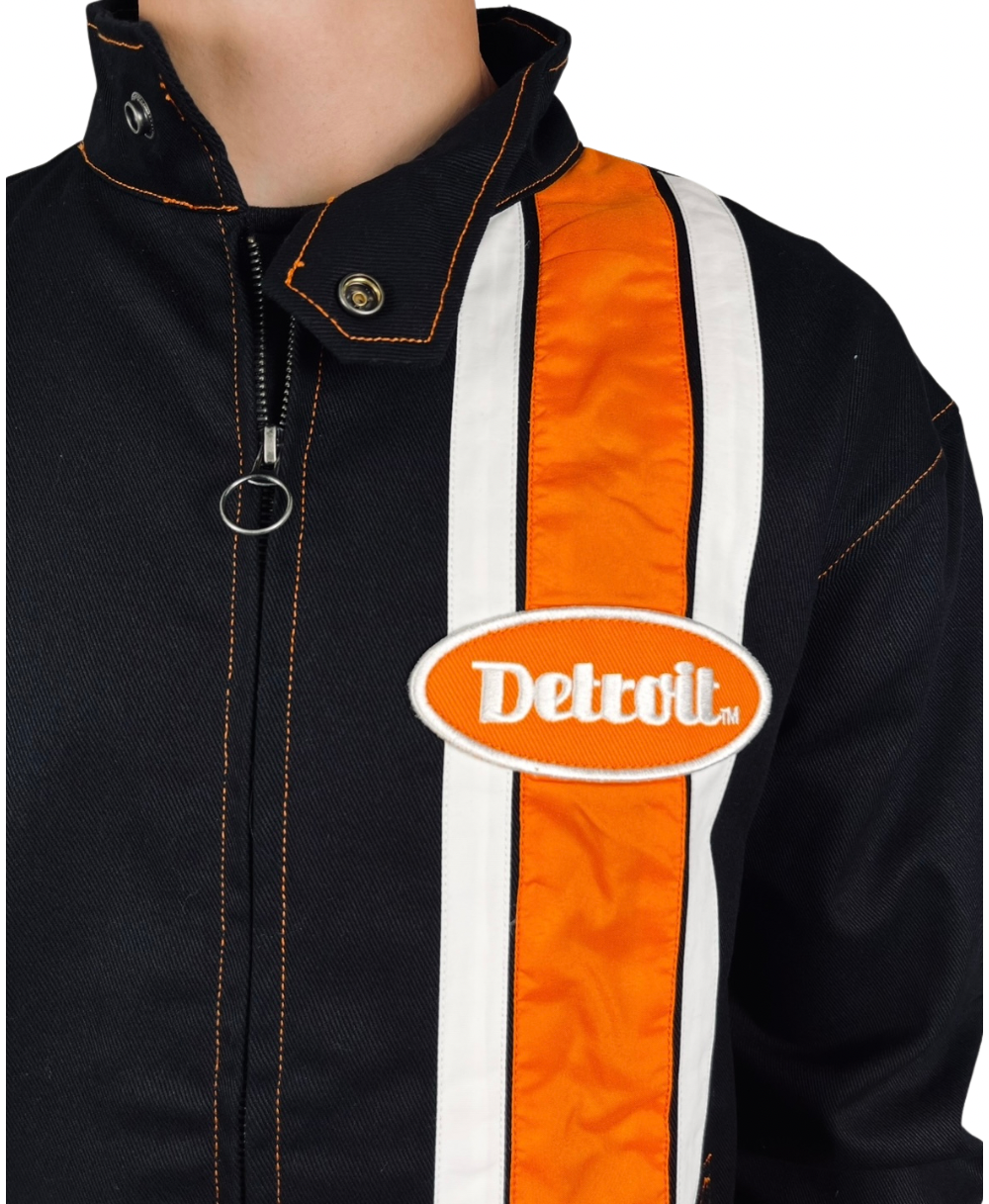 Men's Black Detroit Denim Jackets