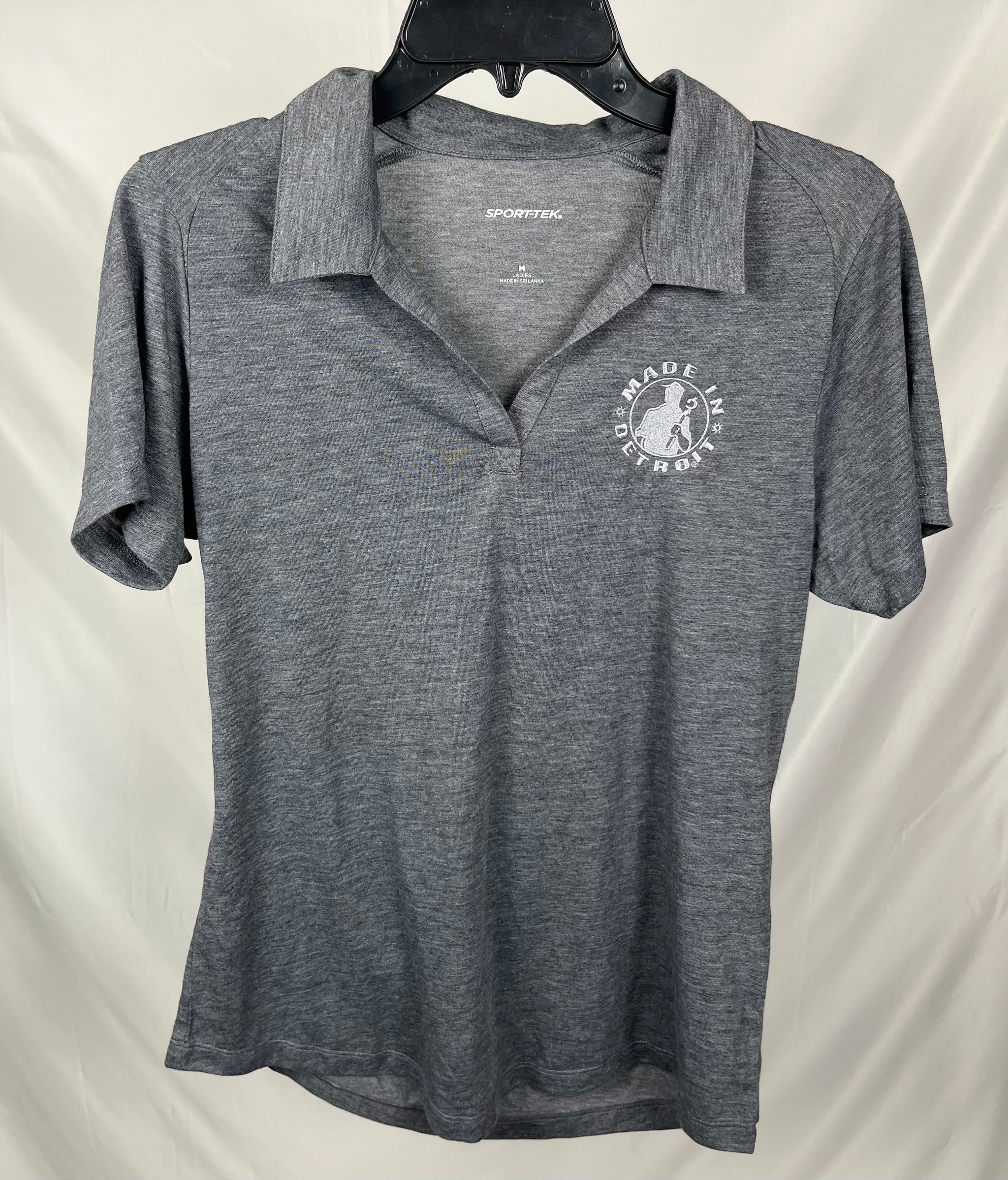 NEW (1 of 1) Ladies Silver MID Grey Polo - MEDIUM