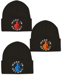 MID Black Cuff Beanie