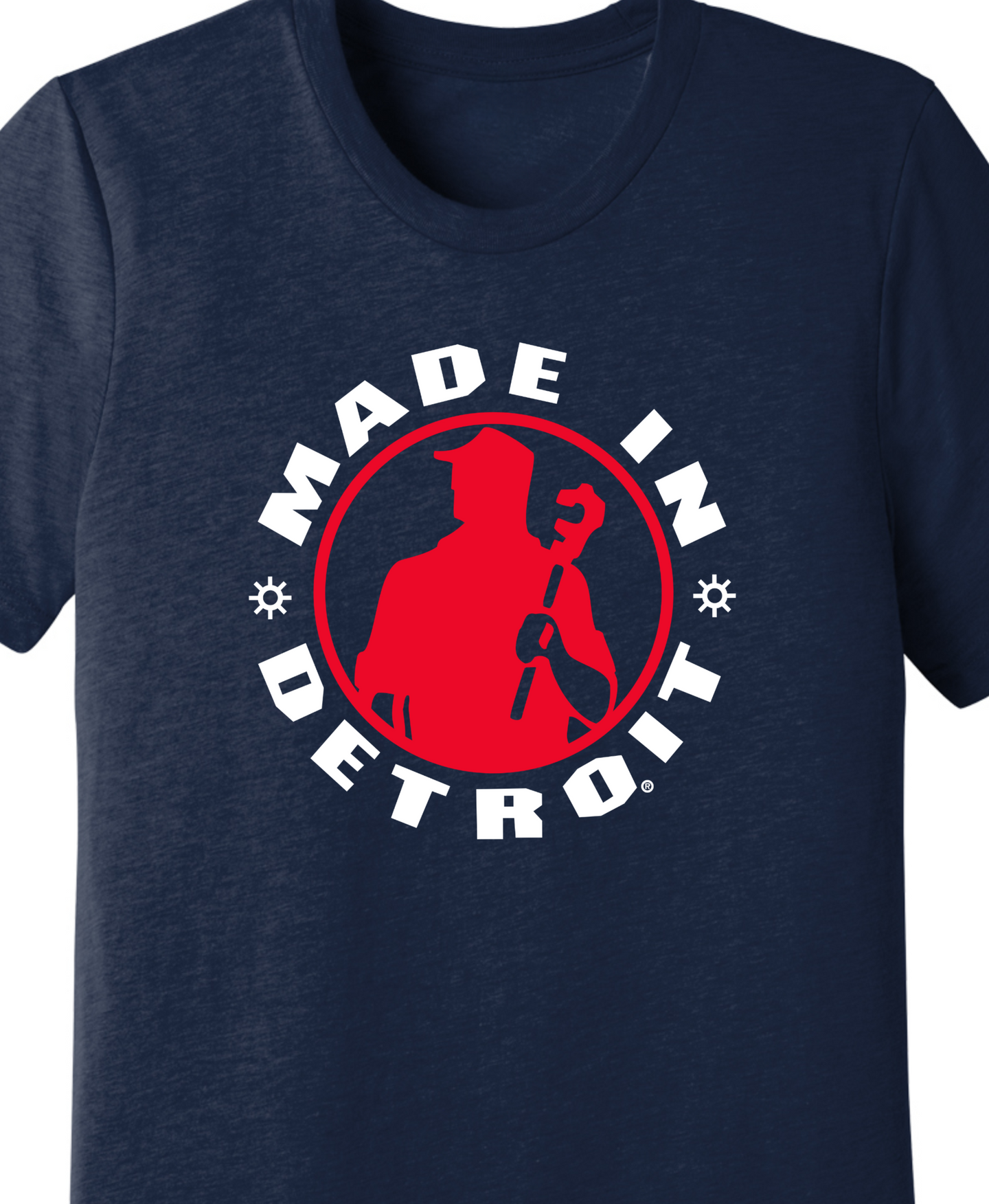MID Red & White Premium Triblend Shirt