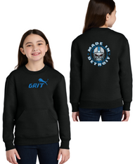 Youth Grit/Helmet Skull Pocket Crew