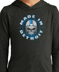Youth Helmet Skull Long Sleeve Hood