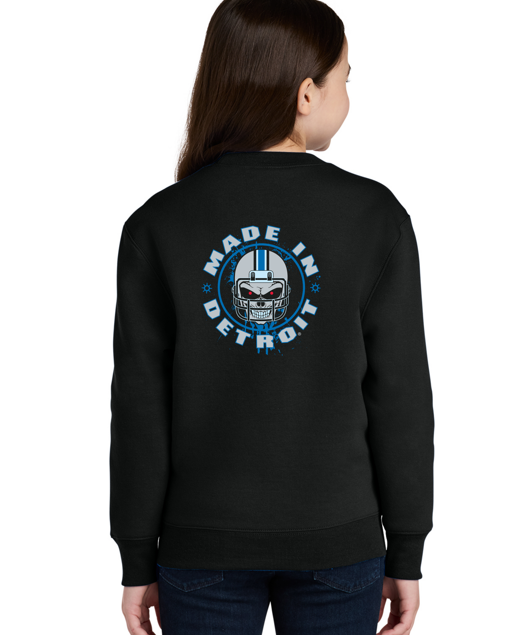 Youth Grit/Helmet Skull Pocket Crew