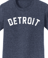 Youth Detroit Arch Heather Navy Shirt