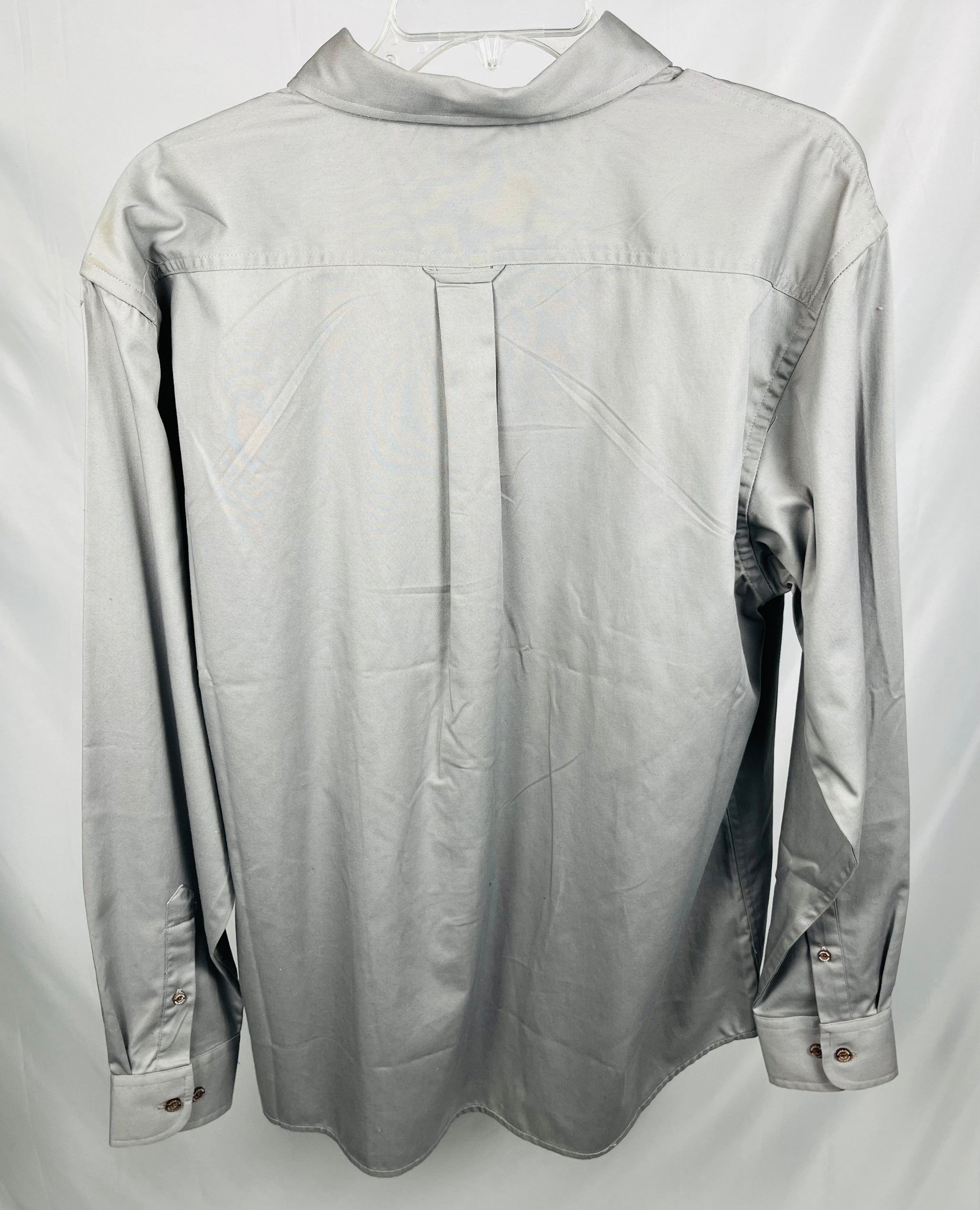 (1 of 1) MID Grey Button Up - LARGE